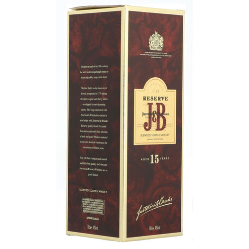 WHISKY JB 15 AÑOS 70cl image number