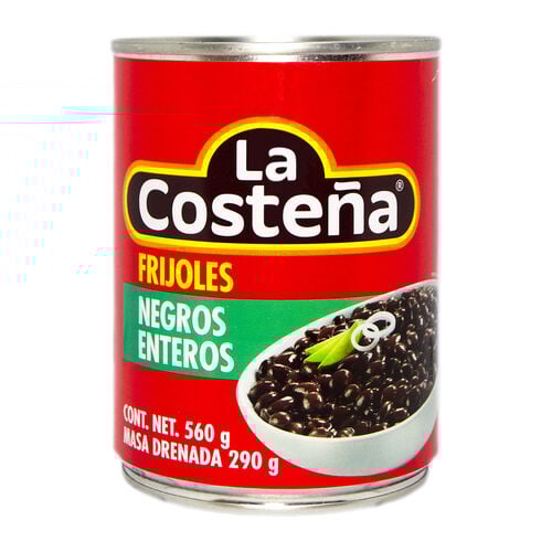 Frijoles negros enteros LA COSTE&Ntilde;A 560g image number