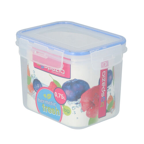 TUPPER TRANSPARENTE CON TAPA 750ml image number