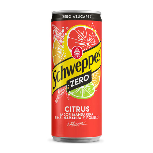 TÓNICA CITRUS ZERO SCHWEPPES 33cl image number