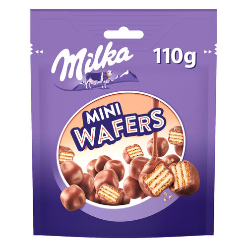 Galletas Mini Wafers MILKA 110g image number