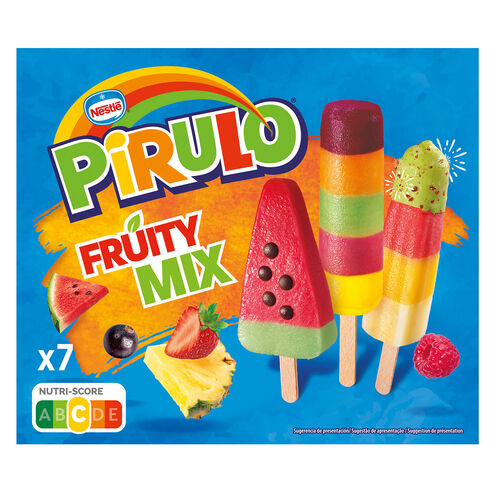 Helado polo PIRULO fruity mix 7x59ml image number
