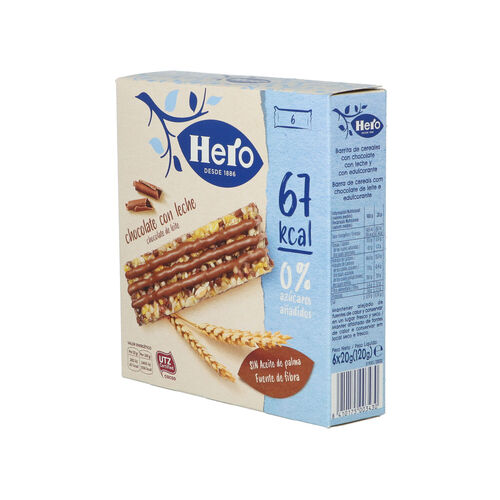 MUESLY 0% CHOCO CORNY 6x20g image number