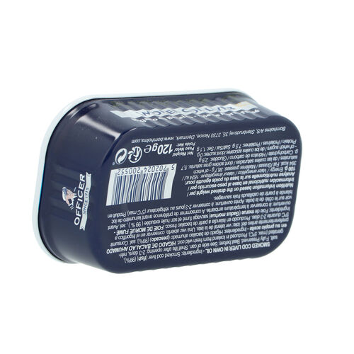 HIGADO BACALAO OFFICER 120g image number