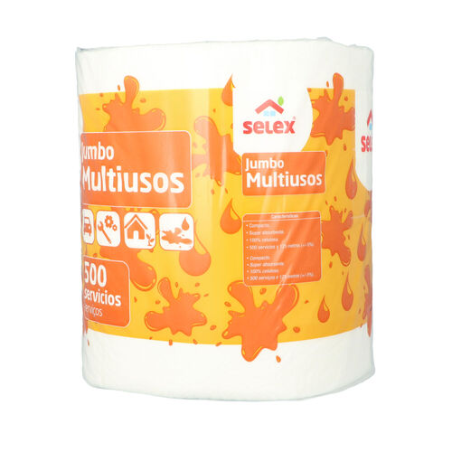 Rollo papel SELEX multiusos 125 metros image number