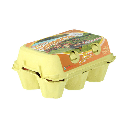 Huevos camperos 'XL' GRANJA RUALMAR 6uds image number
