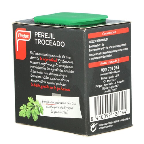 Perejil troceado congelado FINDUS 50g image number
