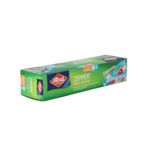 Bolsa multiusos zipper ALBAL medianas 1L 12 bolsas image number