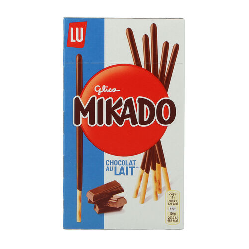 MIKADO choco leche lu 75g image number