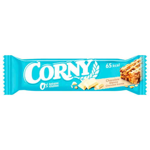 BARRITA CHOCO BLANCO CORNY 6x20g image number