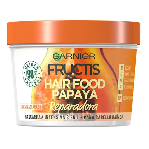 MASCARILLA CABELLO HAIR FOOD REPARA FRUCTIS 390ml image number