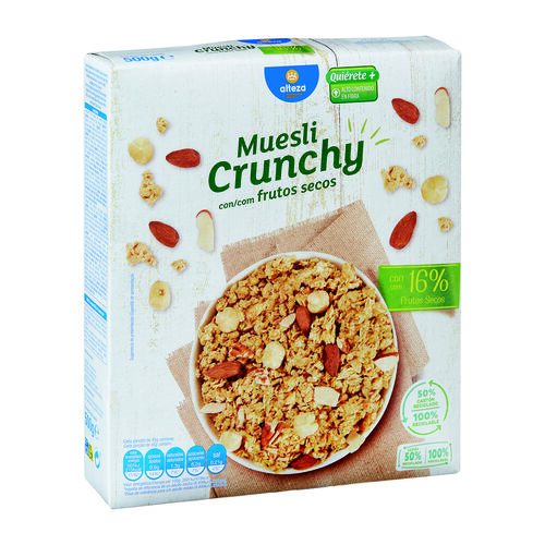 CEREALES ALTEZA MUESLI CRUNCHY CON FRUTOS SECOS  500g image number