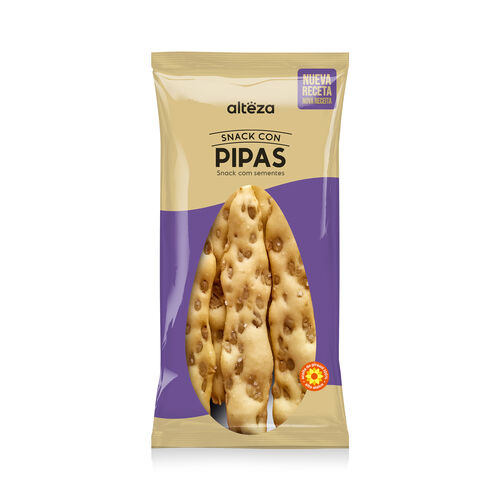 Barritas snack de pan con pipas ALTEZA 160g image number