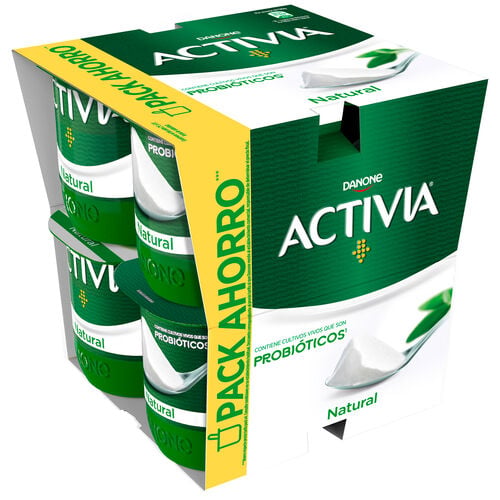 Yogur Natural ACTIVIA 8x120g image number