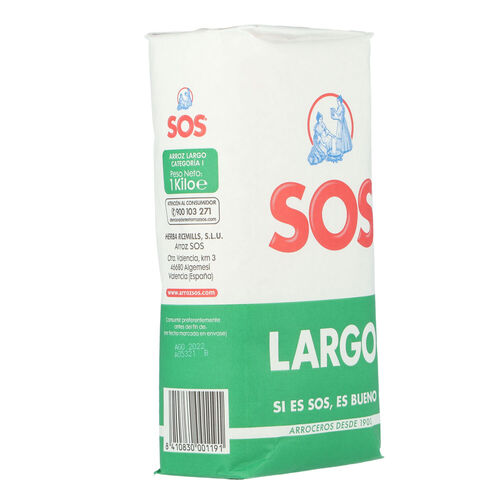 ARROZ LARGO SOS 1kg image number