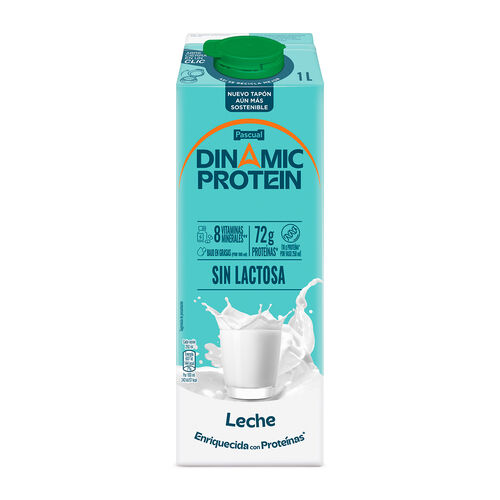 LECHE SIN LACTOSA DINAMIC PROTEIN PASCUAL 1L image number