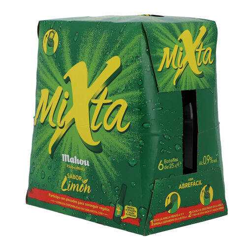 Cerveza MAHOU Mixta 25cl pack-6 image number