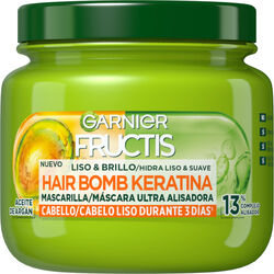 MASCARILLA CABELLO FRUCTIS HIDRA LISO 300ml