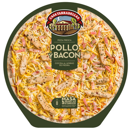 PIZZA POLLO BACON TARRADELLAS 410g image number