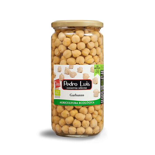 GARBANZO ECOLOGICO COCIDO PEDRO LUIS 660g image number