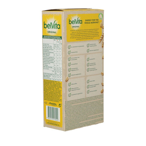 GALLETA CON LECHE Y CEREALES BELVITA 300g image number