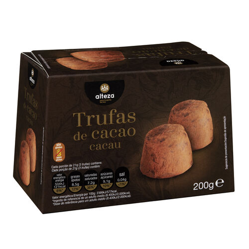 TRUFAS DE CACAO ALTEZA 200g image number