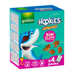 Galleta hookies sin gluten GULL&Oacute;N 160g
