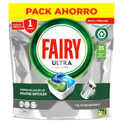 LAVAVAJILLAS PASTILLAS FAIRY ULTRA PODER 35 LAVADOS