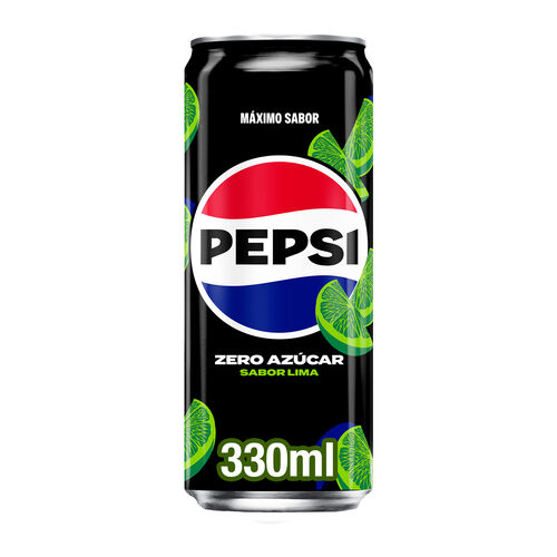 REFRESCO DE COLA SIN AZUCAR SABOR LIMA PEPSI MAX 33cl image number