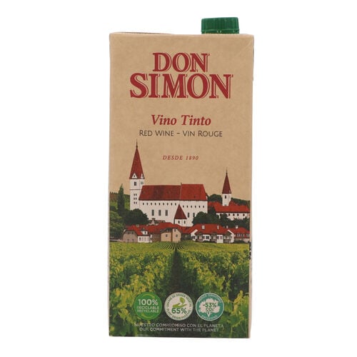 Vino tinto DON SIMON brik 1L image number