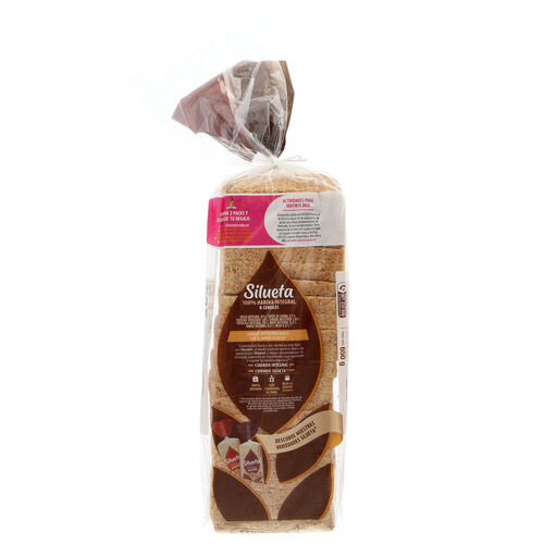 PAN MOLDE SILUETA 8 CEREALES 650g image number