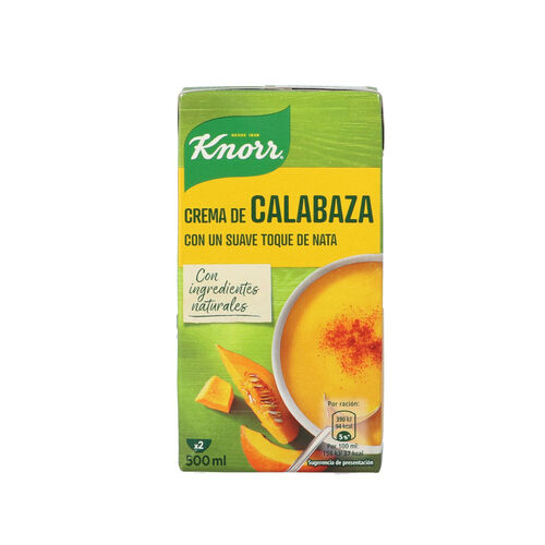 CREMA KNORR CALABAZA NATA 500ml image number