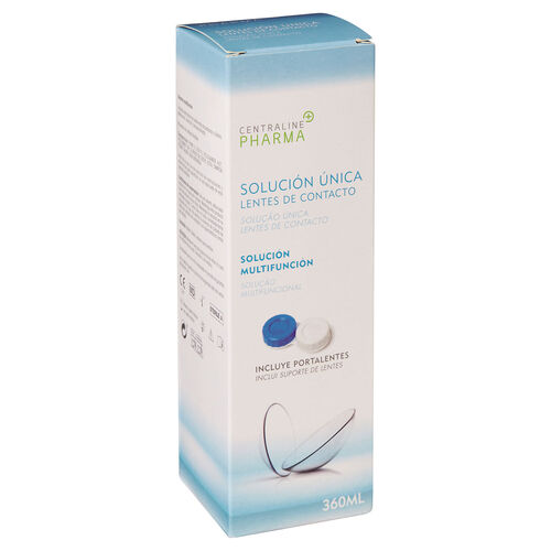 SOLUCIÓN ÚNICA LENTES DE CONTACTO CENTRALINE PHARMA 360ml image number