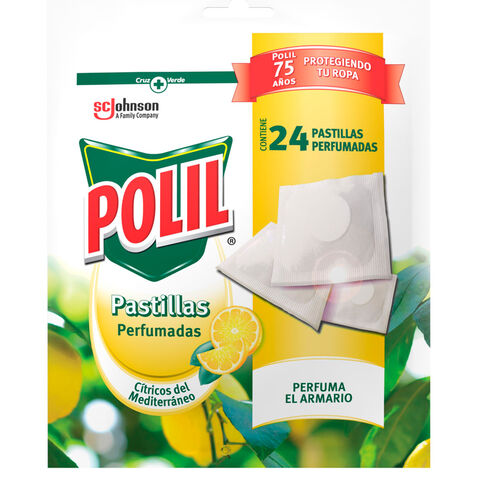 Antipolillas pastillas perfumadas POLIL 24uds image number