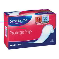 Protegeslip SECRETISIMA maxi 52uds
