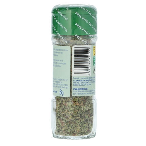 OREGANO SECO ALTEZA HOJA TARRO 8g image number