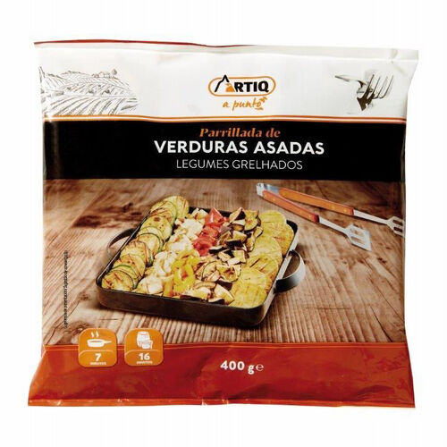 Parrillada de verduras congelada ARTIQ 400g image number