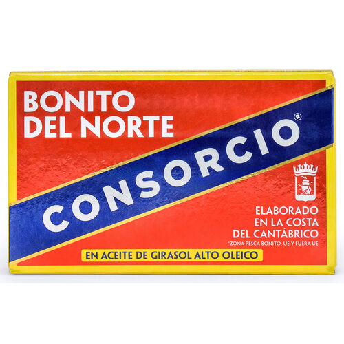 Bonito del Norte en aceite de girasol alto oleico CONSORCIO 110g image number
