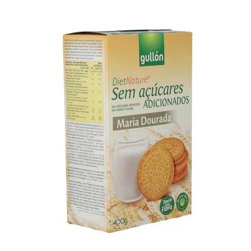 Galleta Mar&iacute;a Dorada Zero GULL&Oacute;N 400g image number
