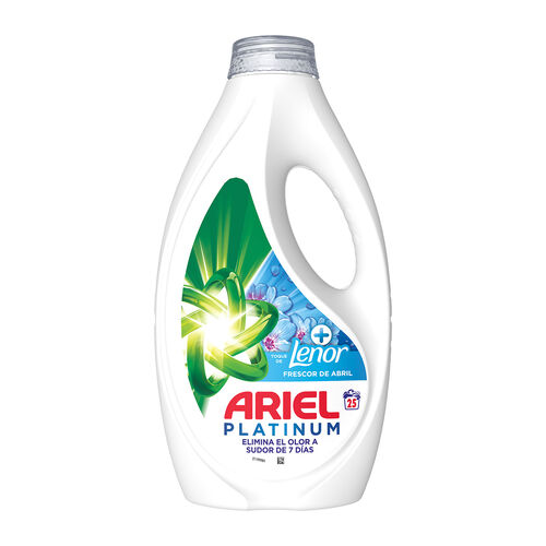 DETERGENTE LIQUIDO TOQUE DE LENOR FRESCO DE ABRIL ARIEL 25 lav image number
