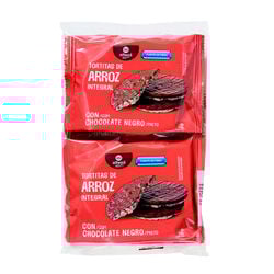 TORTITA DE ARROZ INTEGRAL CON CHOCOLATE NEGRO ALTEZA 105g