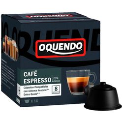 CAFE ESPRESSO OQUENDO 16 CAPSULAS