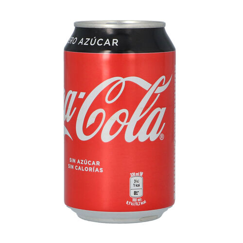 COCA COLA ZERO LATA 33cl image number