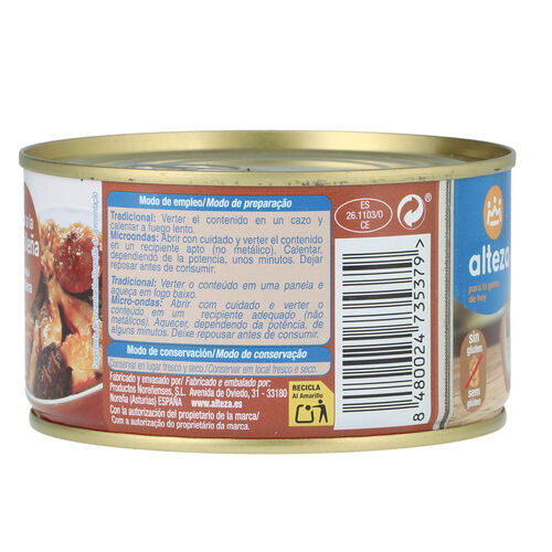 Callos ALTEZA 1 raci&oacute;n 380g image number