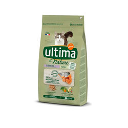 ALIMENTO SECO PARA GATO CON SALMON ULTIMA NATURE 1,25kg