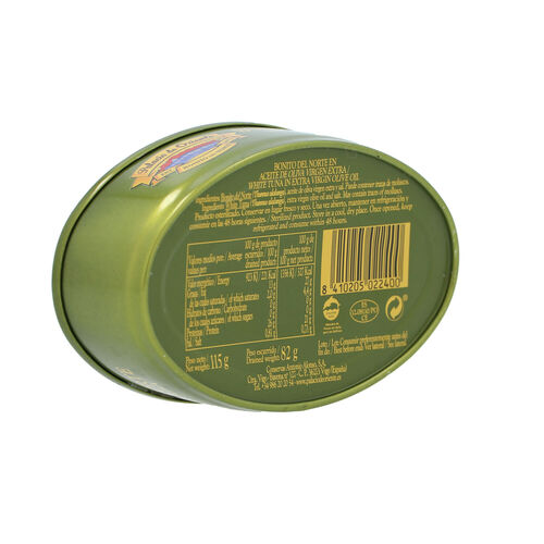 Bonito del Norte en aceite de oliva Virgen Extra PALACIO DE ORIENTE 115g image number