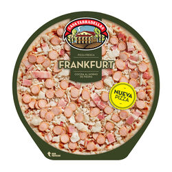 Pizza fresca con Frankfurt CASA TARRADELLAS 420g