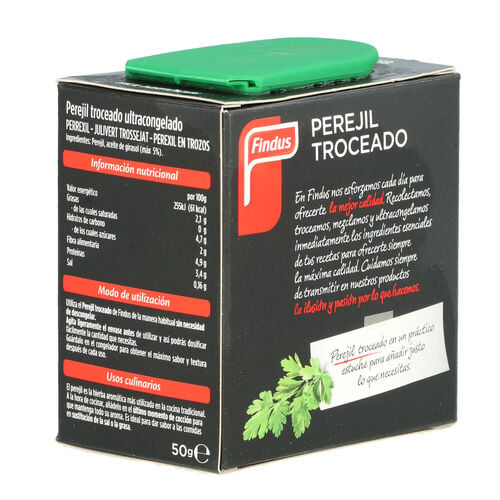 Perejil troceado congelado FINDUS 50g image number