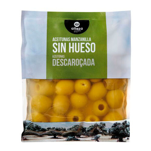 Aceitunas manzanilla sin hueso ALTEZA 70g image number