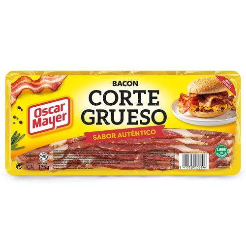 Bacon corte grueso oscar 175g image number